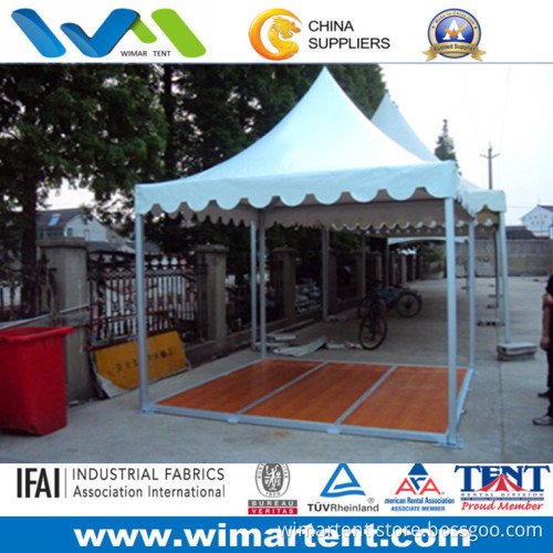6mx6m Aluminum PVC Pagoda Tent with Floor